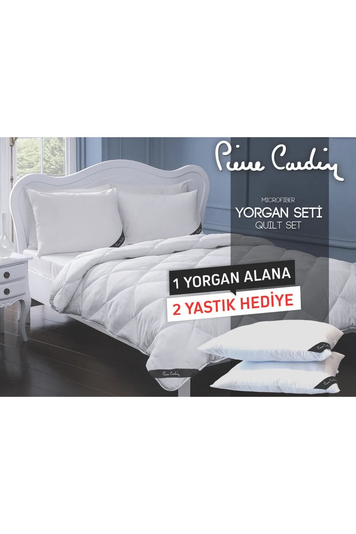 Microfiber Yorgan Seti Çift Kişilik
