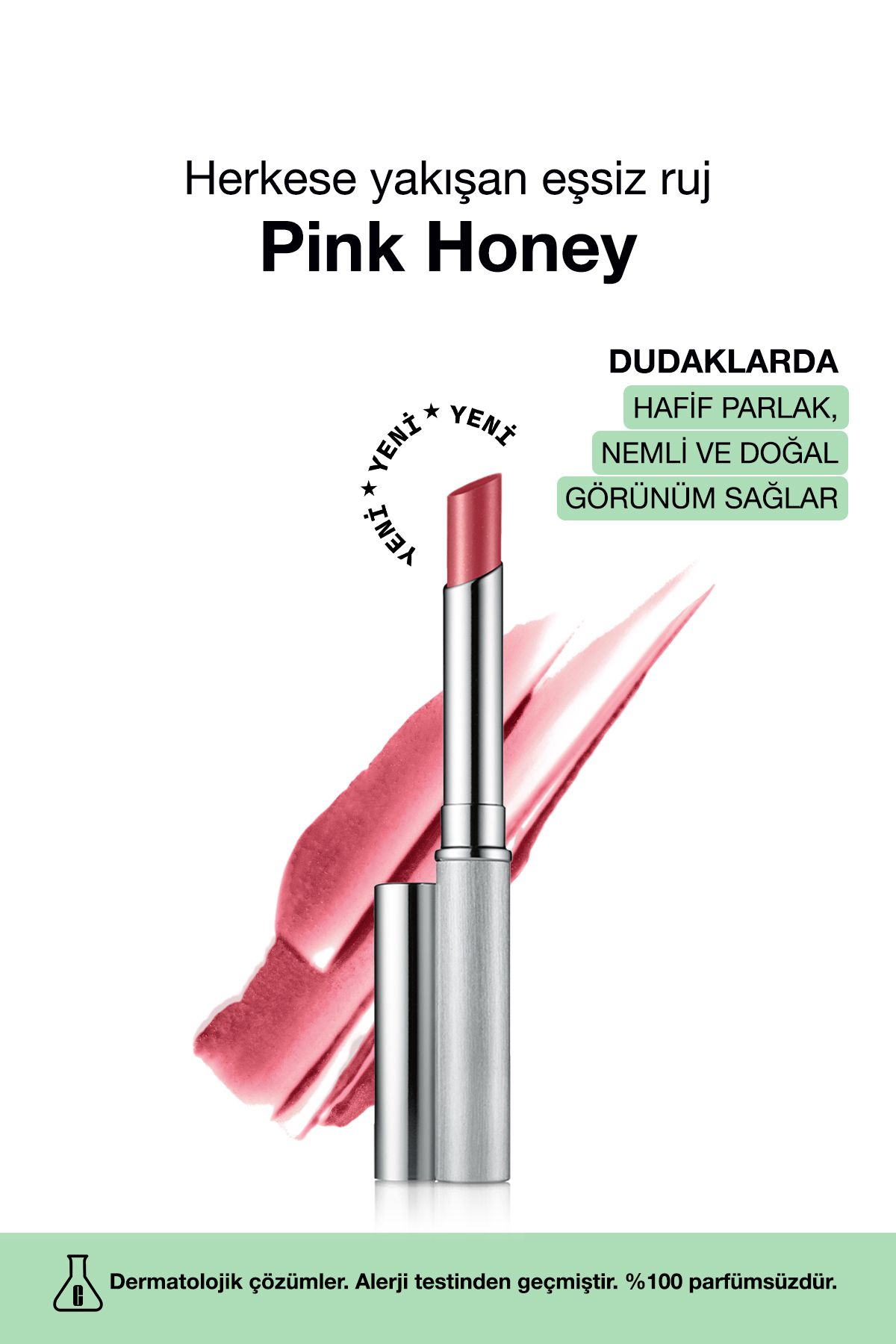 Almost Lipstick Ruj - Pink Honey 1.9g | Hafif Parlak, Nemli Ve Doğal Görünüm