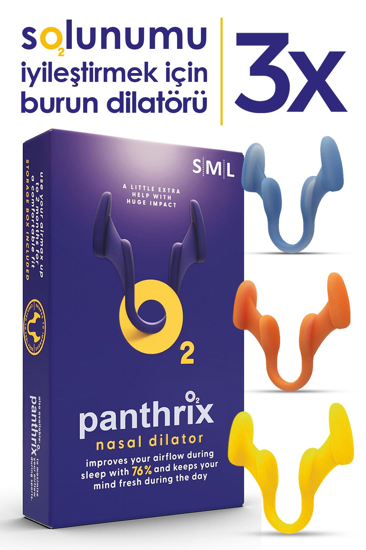 Horlama Önleyici Solunum Iyileştirici Burun Dilatörü -a Kalite
