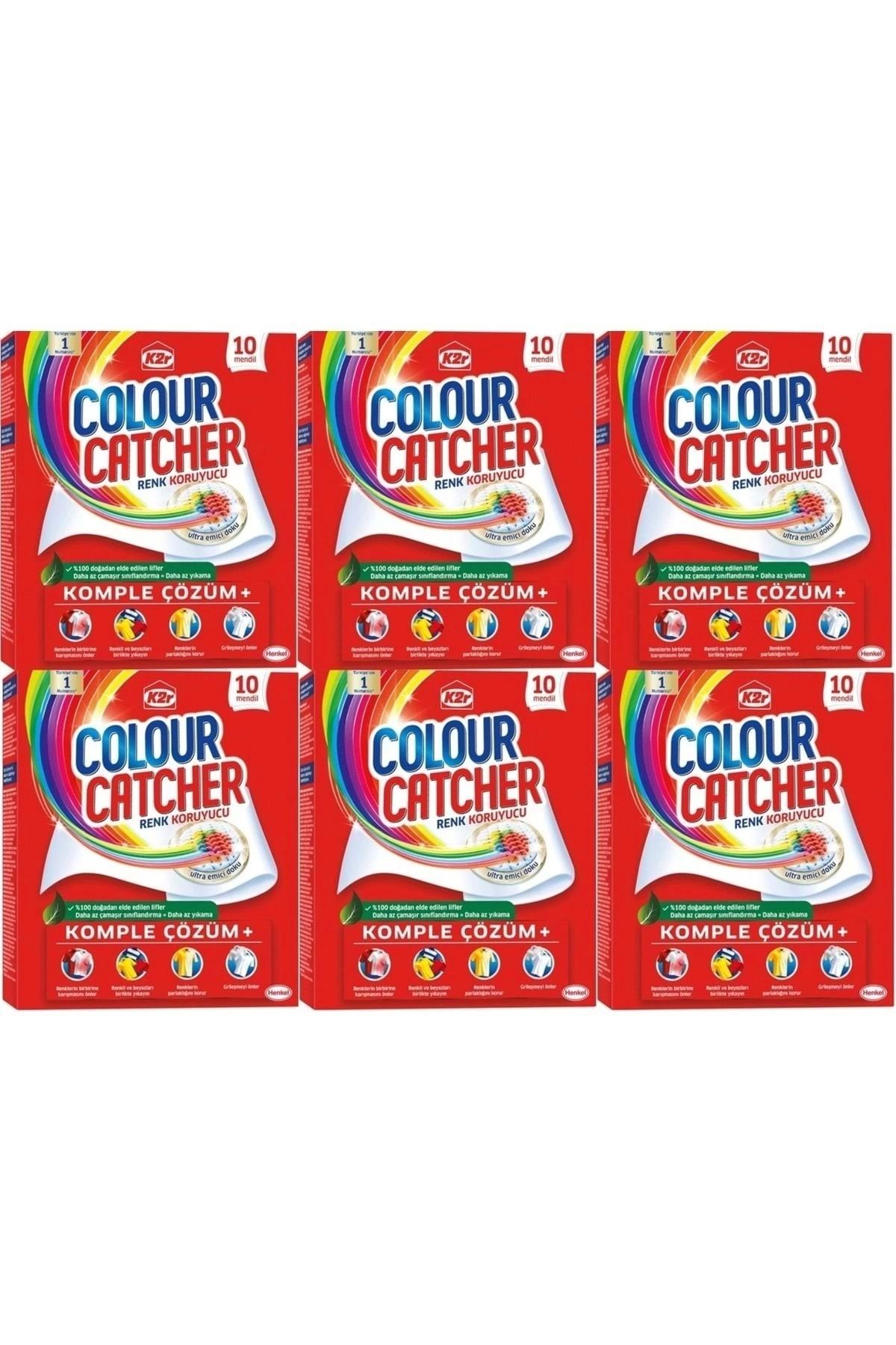 Renk Koruyucu Mendil 6 X 10'lu Paket (60 YIKAMA)