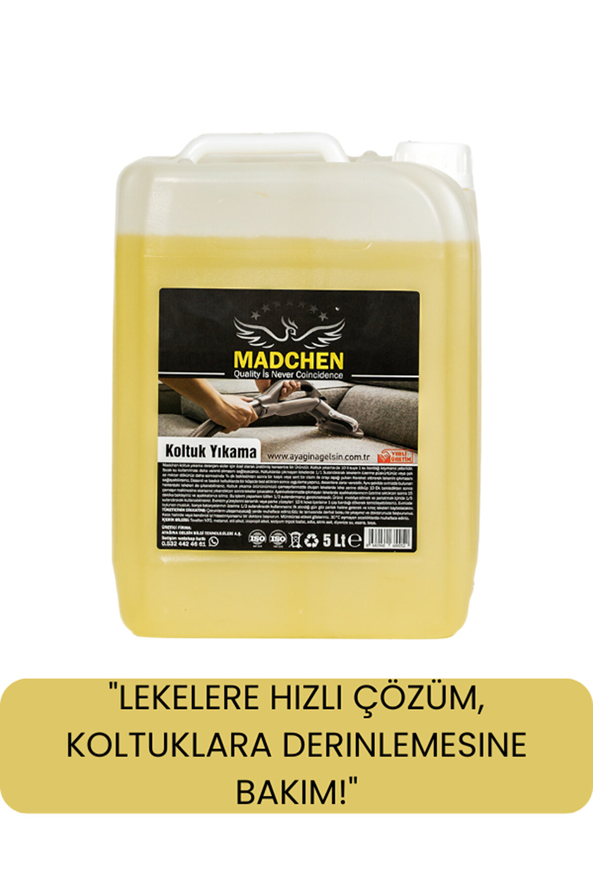 Koltuk Temizleme Ilacı 5 Lt