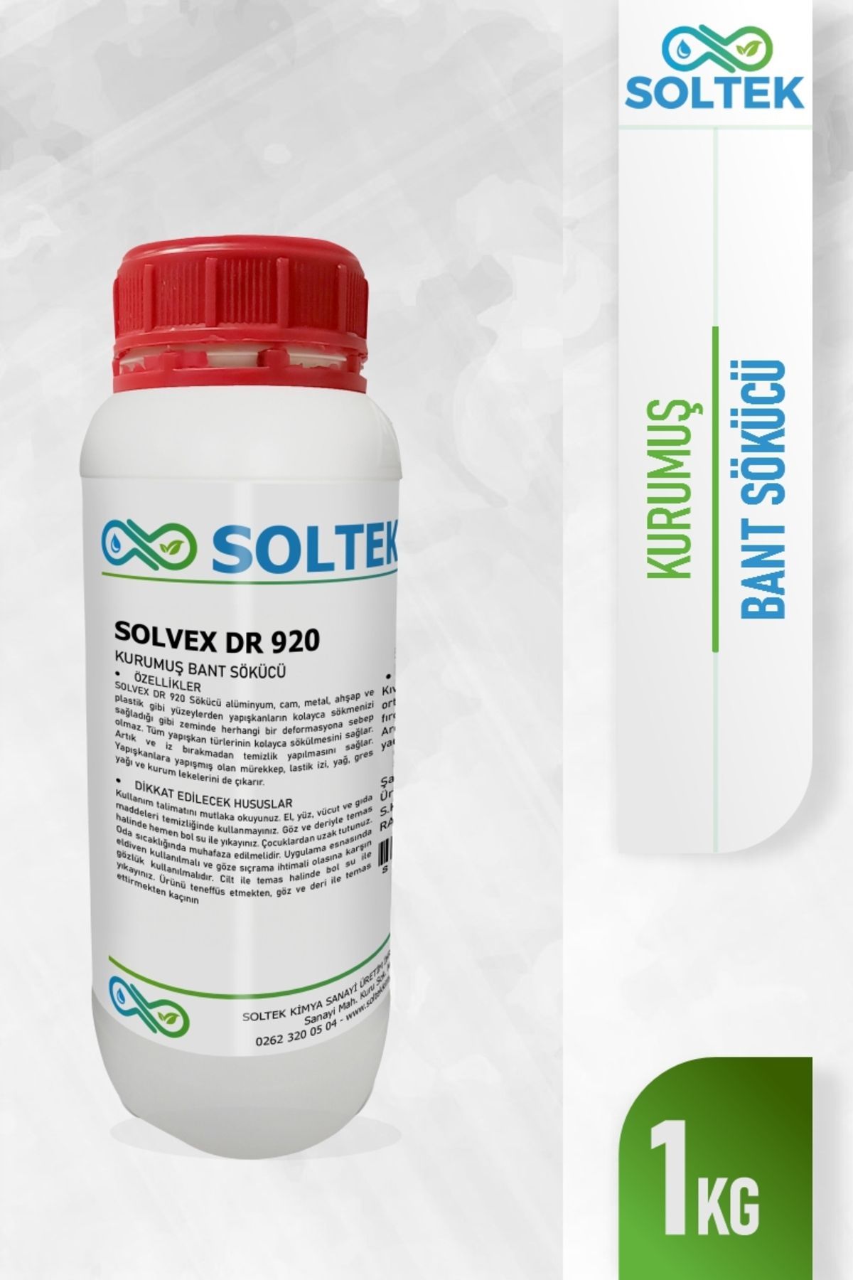 Kurumuş Bant Sökücü Solvex Dr 920