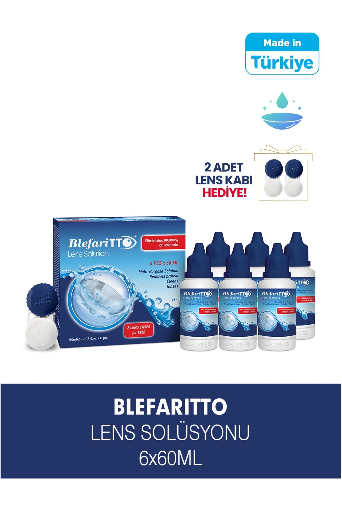 Lens Solüsyonu 6x60 ml 11/2026 (2 ADET LENS KABI HEDİYE)