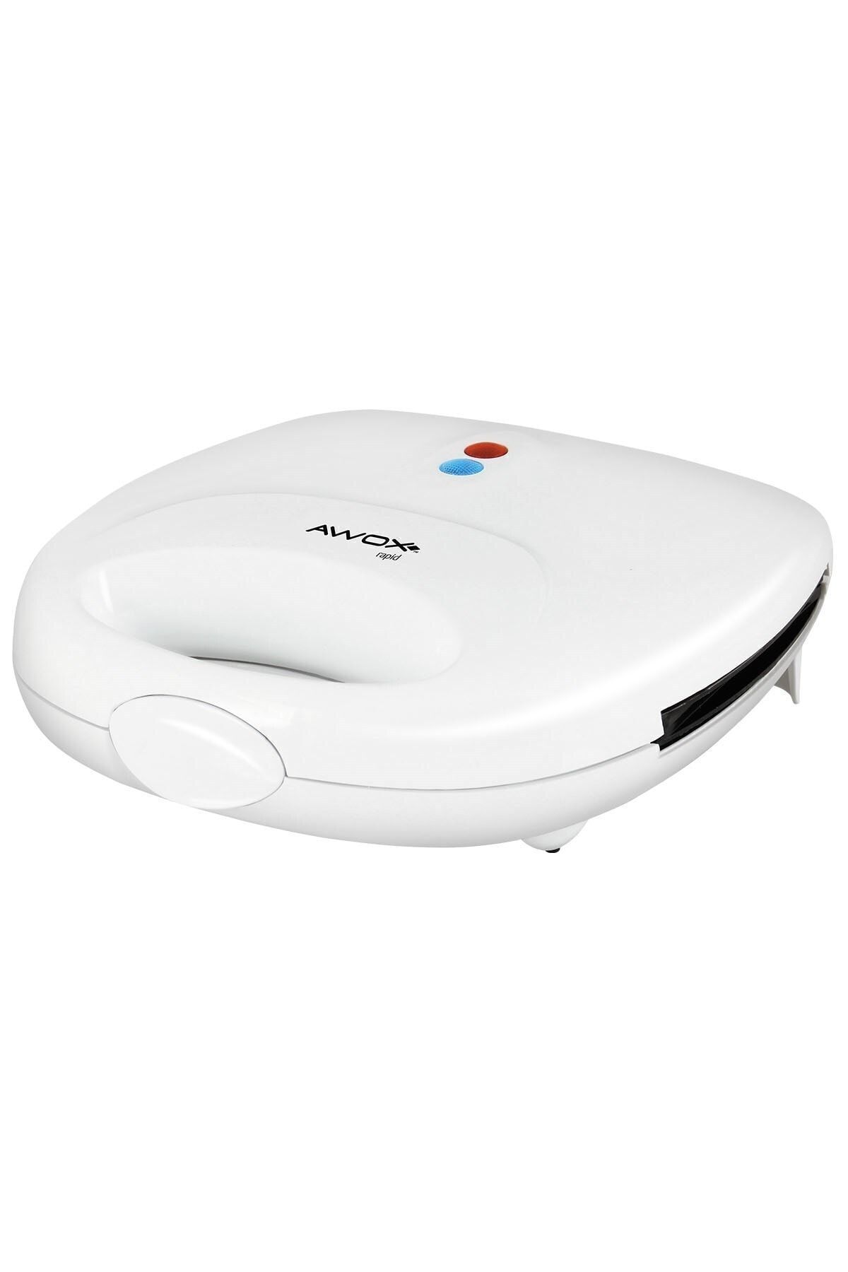 Rapid Mini Tost Makinesi Beyaz, Teflon Kaplama, Isı Geçirmez Dış Yüzey, Kolay Temizlenebilir