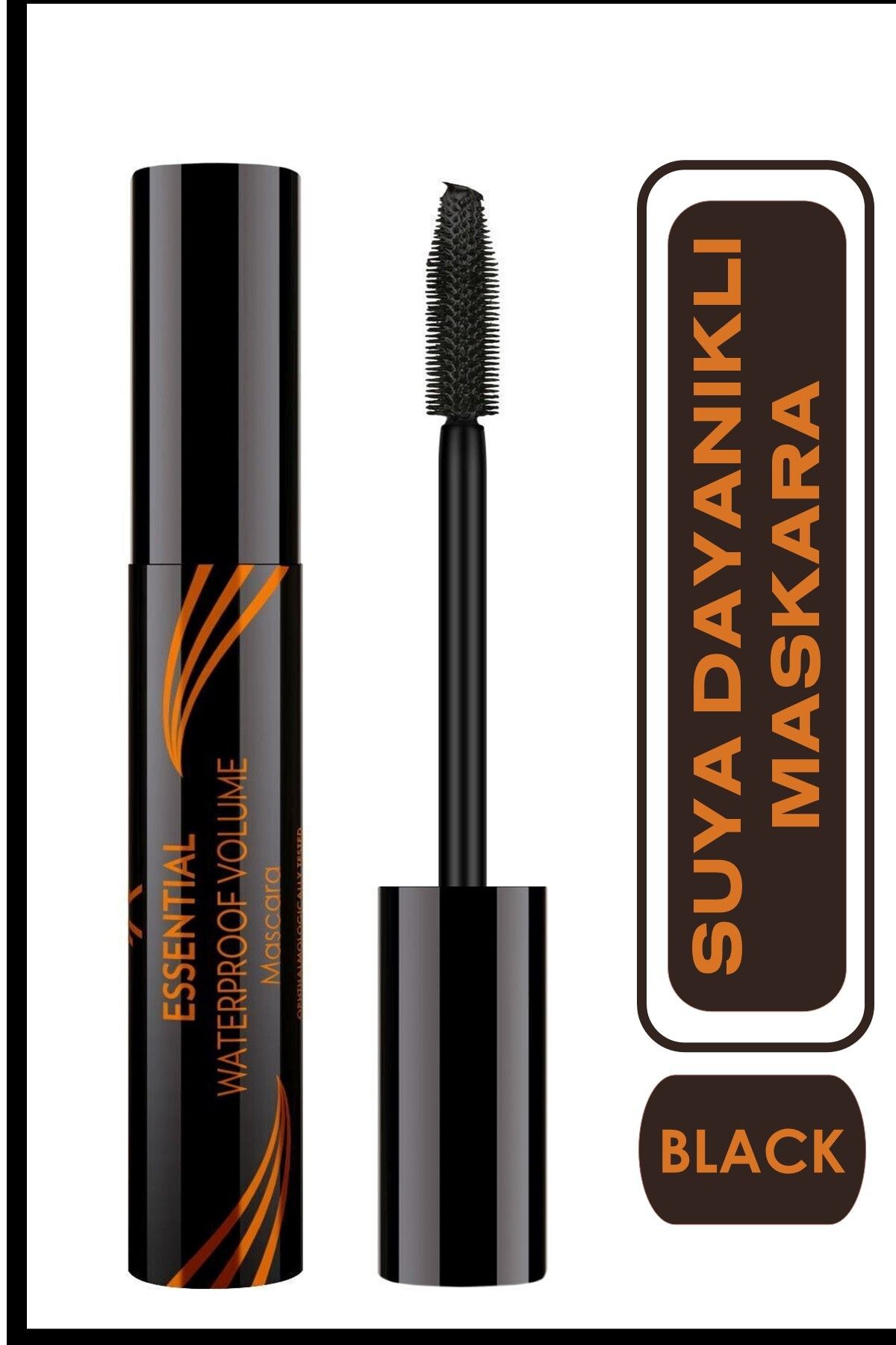 Essential Waterproof Volume Mascara Black - Suya Dayanıklı Maskara - 8691190070687