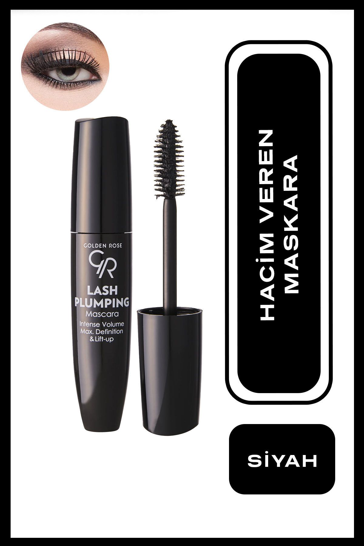 Lash Plumping Mascara - Black - Hacim Veren Maskara - 8691190121655