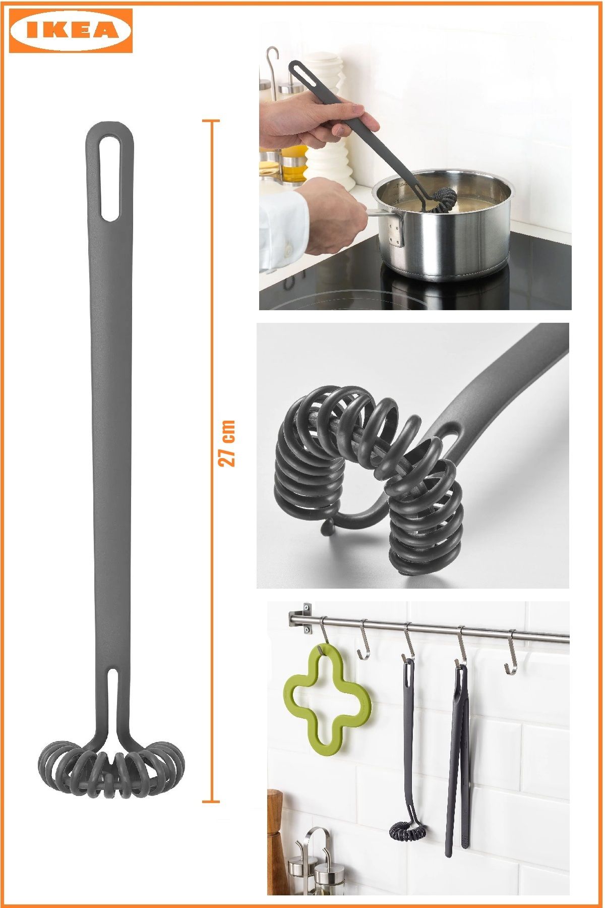 Fullandad Çırpıcı Gri Fullandad Çırpıcı Gri 27 Cm Rl