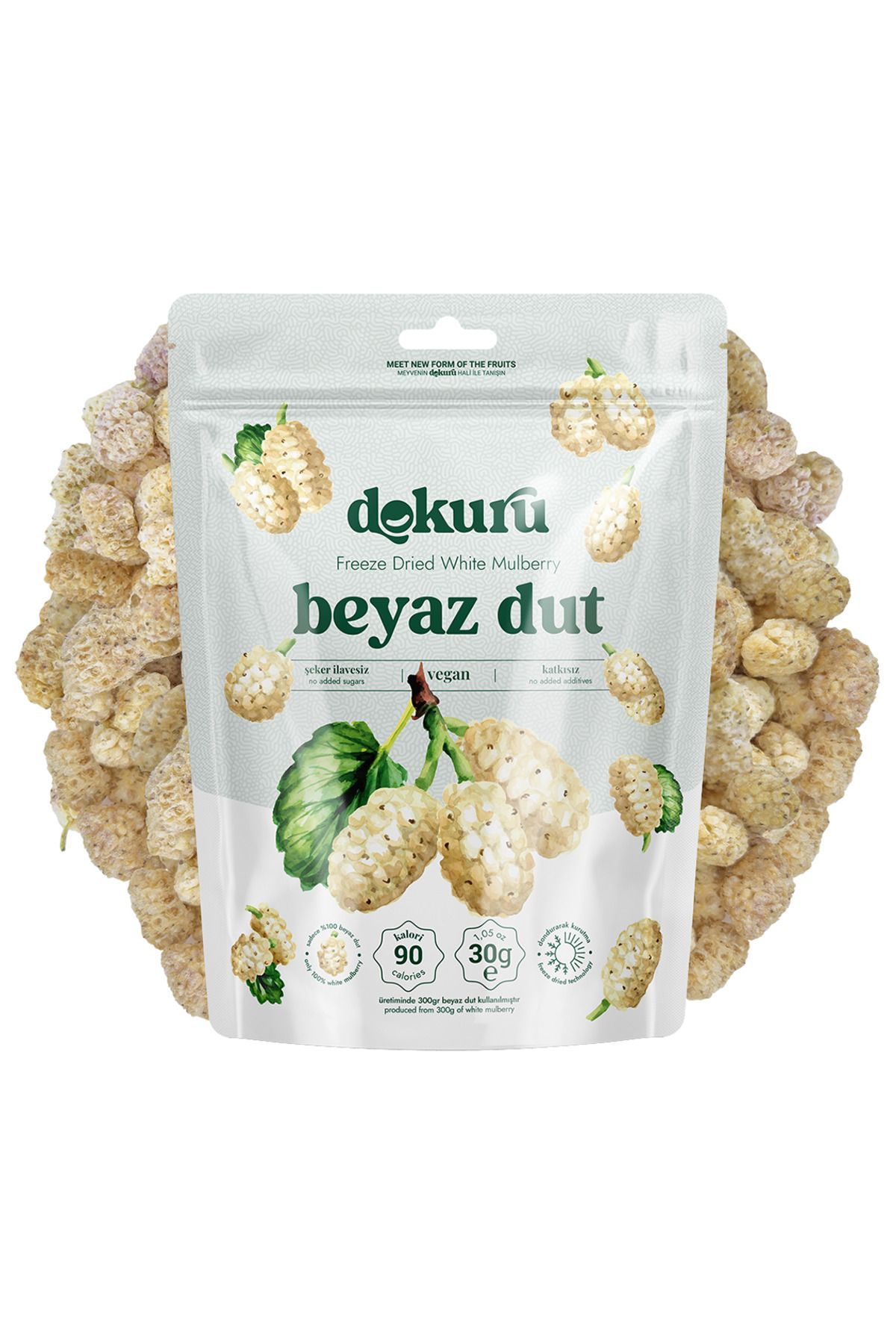 Dut Kurusu Meyve Cipsi - Dondurularak Kurutulmuş Freeze Dried Çıtır Dut