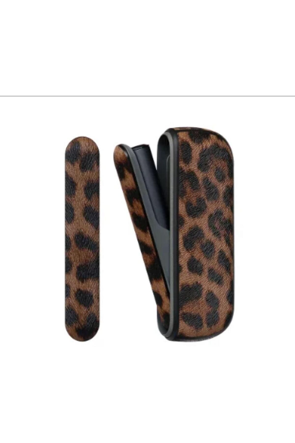 Iqos Iluma Modeli Için Leopar Koruma Kılıf Ve Kapak (TEREA ILE ÇALIŞAN CİHAZA UYUMLUDUR)