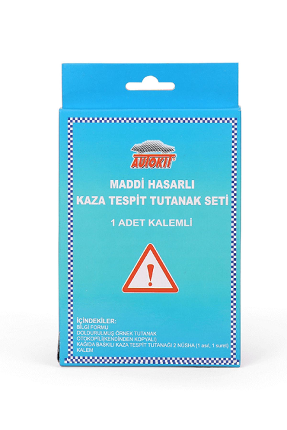 Kaza Tespit Tutanak Seti 1 Adet Kalemli
