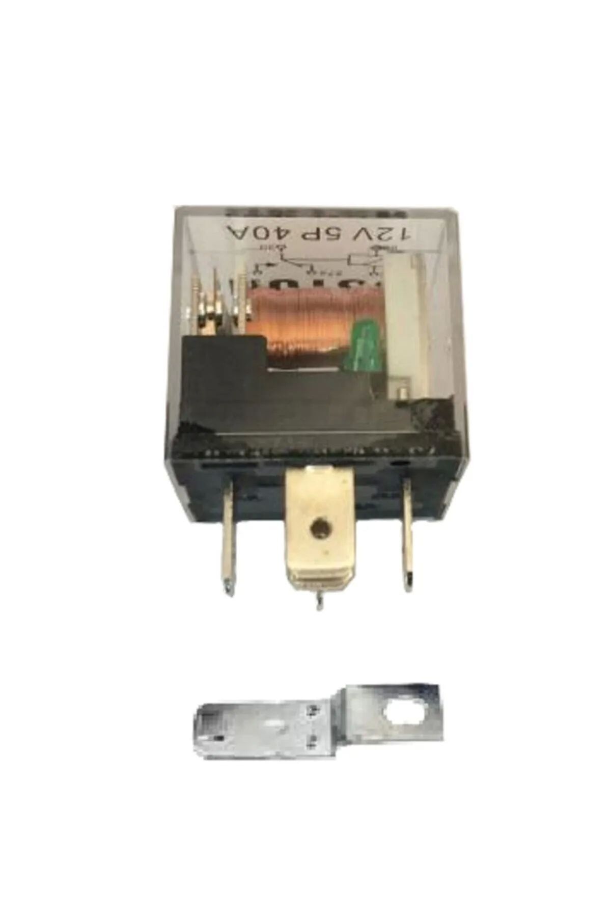 Mini Role 12v. 5 Uçlu. 40 A. Far. Korna. Fan. Lpg Röle