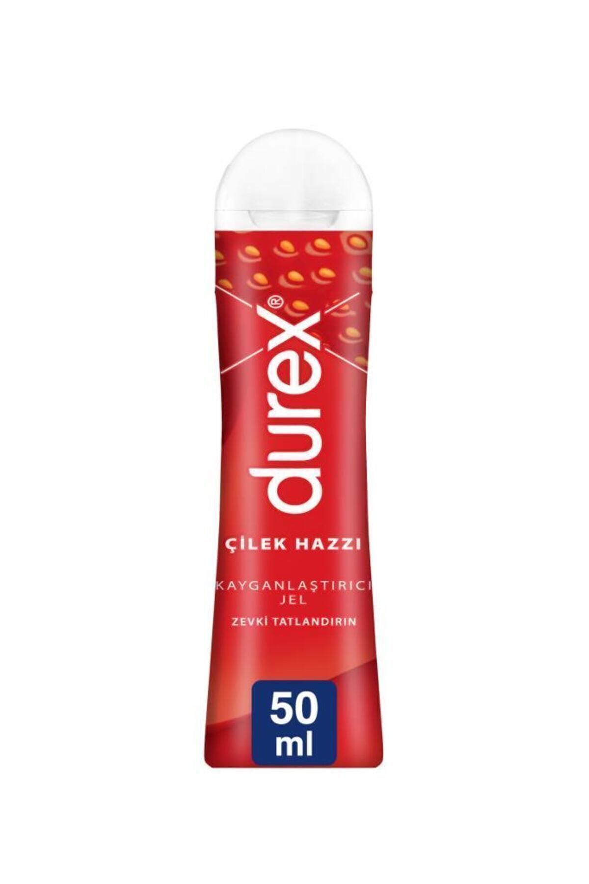 Play Çilek Hazzı Kayganlaştırıcı Jel 50 ml, Su Bazlı, Çilek Aromalı