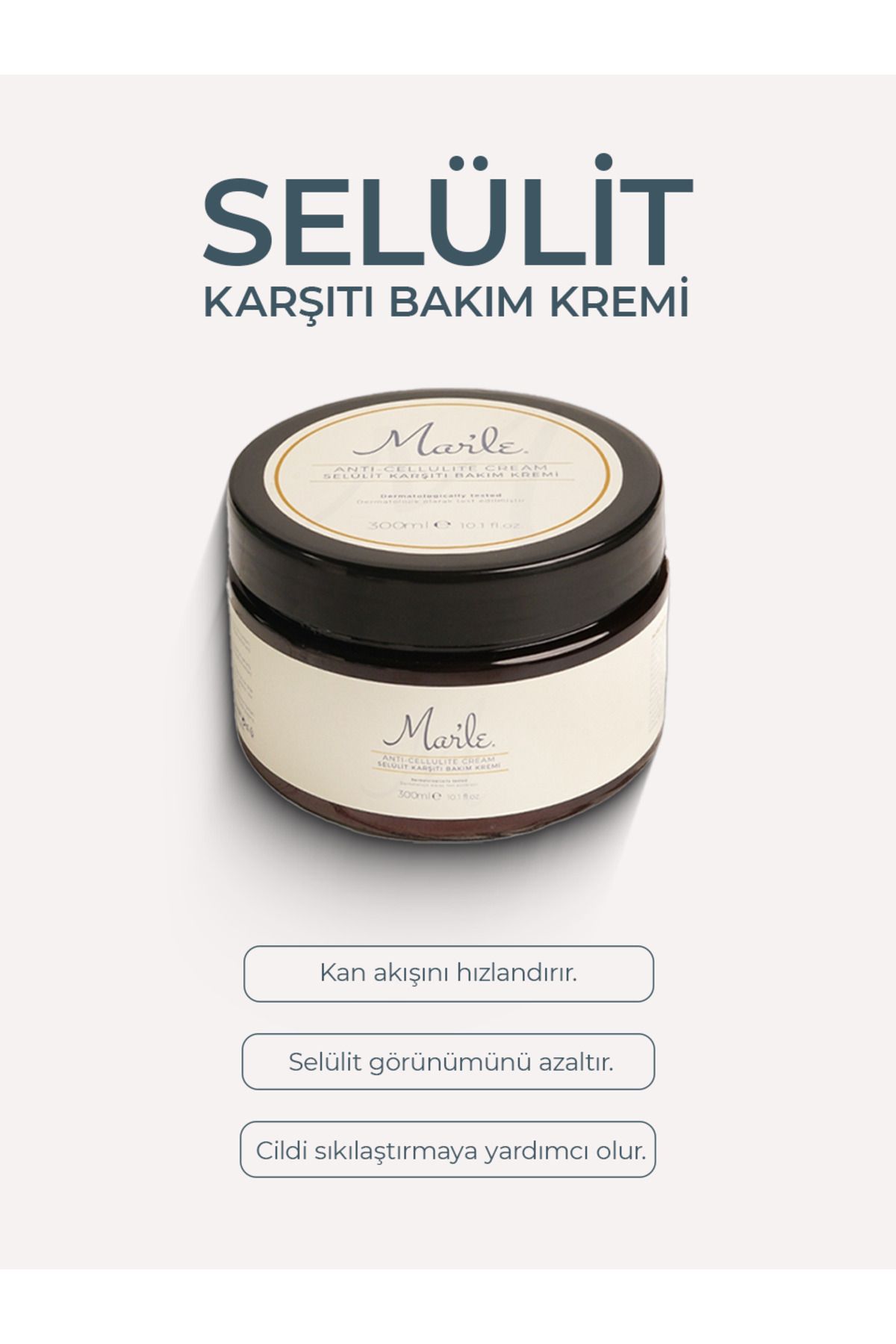 Selülit Karşıtı Bakım Kremi 300 ml