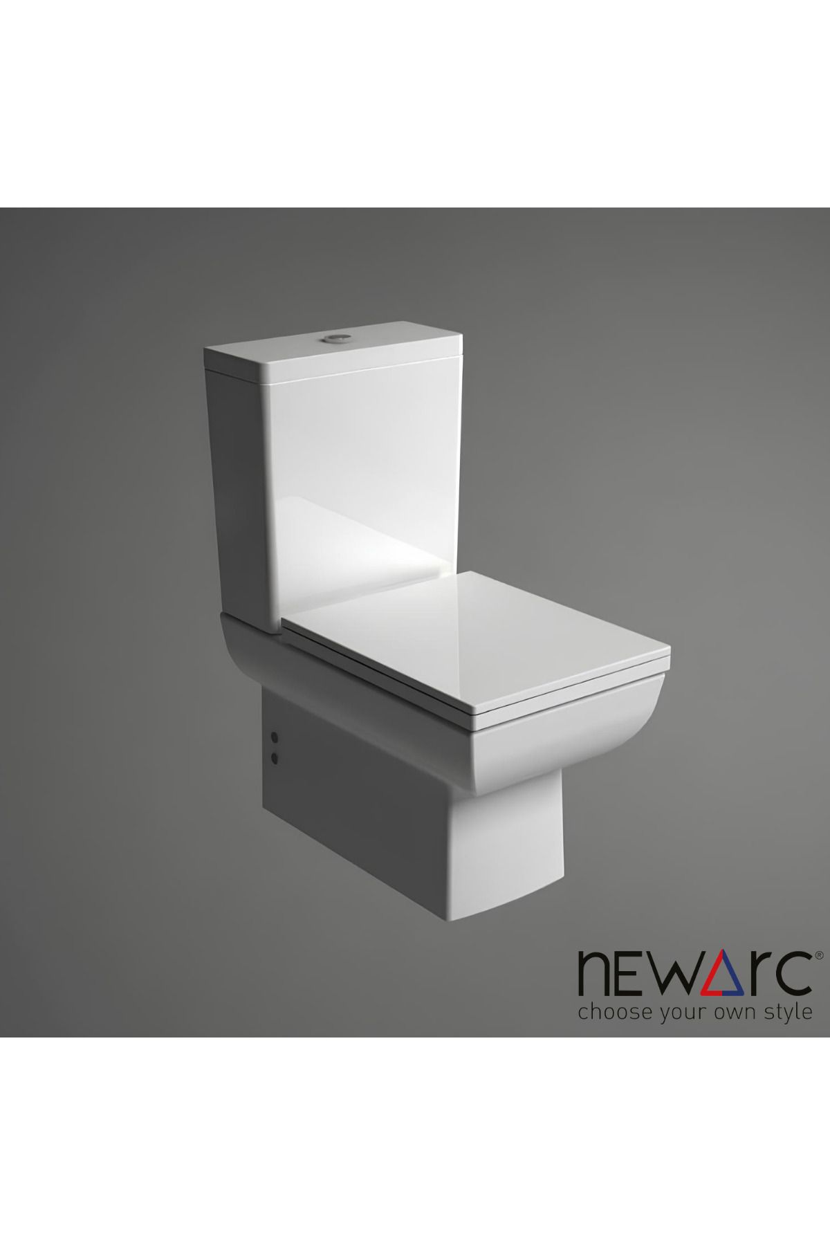 Power Duvara Sıfır Klozet Pow.k022, Power Duroplast Yavaş Kapak