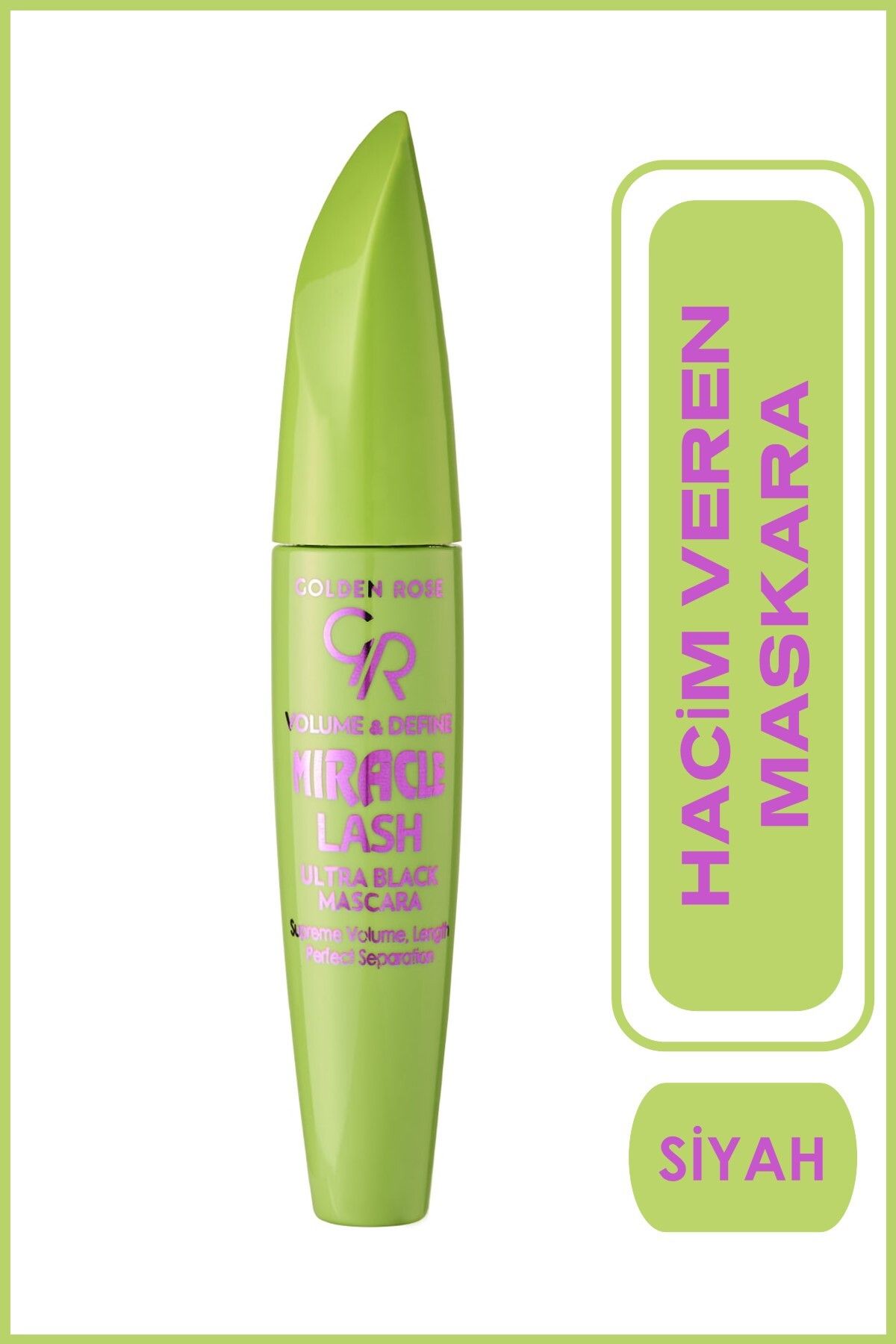 Volume & Define Miracle Lash Ultra Black Mascara - Hacim Veren Maskara