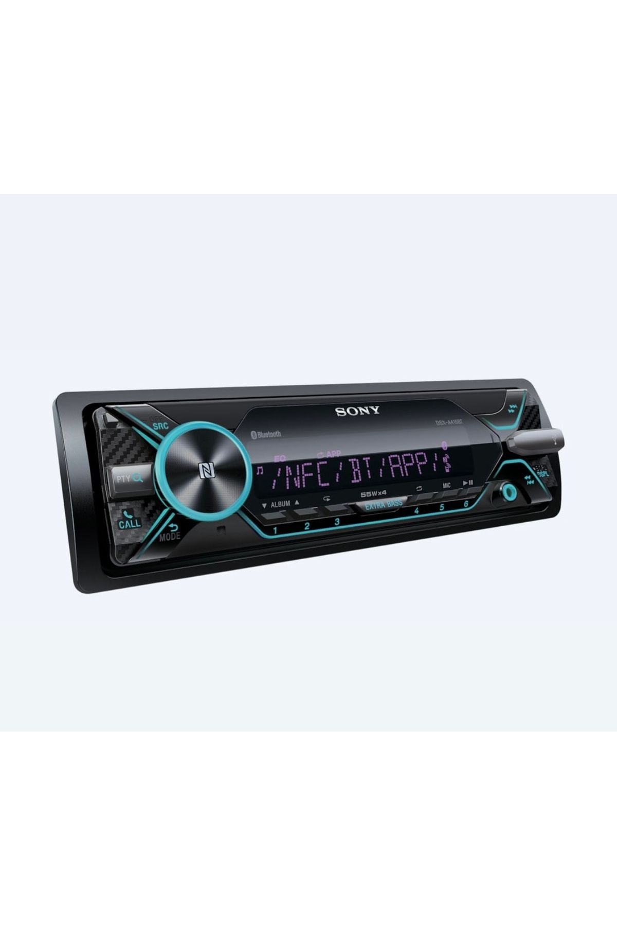 Dsx-a416bt 3amfi Çıkışlı Profesyonel Oto Teyp Rgb Işıklı Bluetooth-usb Tesisat Teyibi 4x55wat