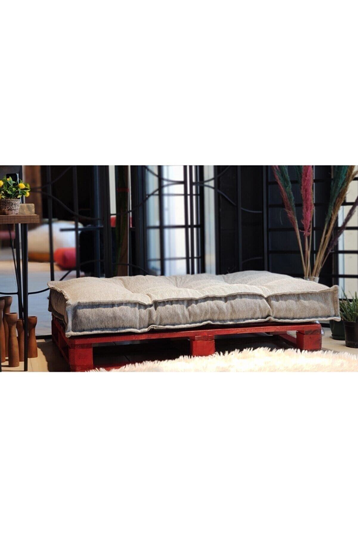 Bisküvi, Palet Üstü, Oturma Minderi,yer Minderi, Minder,tv Izleme Minderi, Bahçe Minderi,