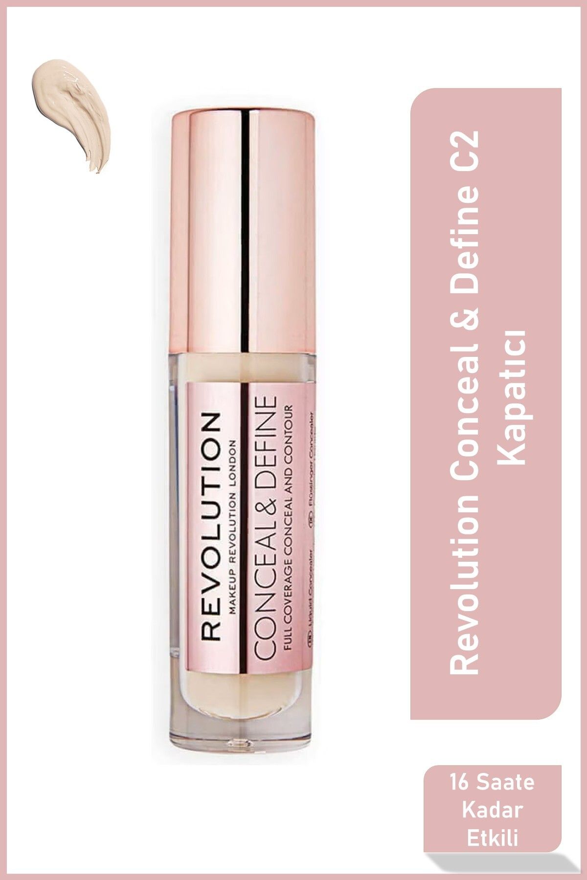 Conceal Define 16 Saat Etkili Mat Bitişli Kapatıcı No: C2