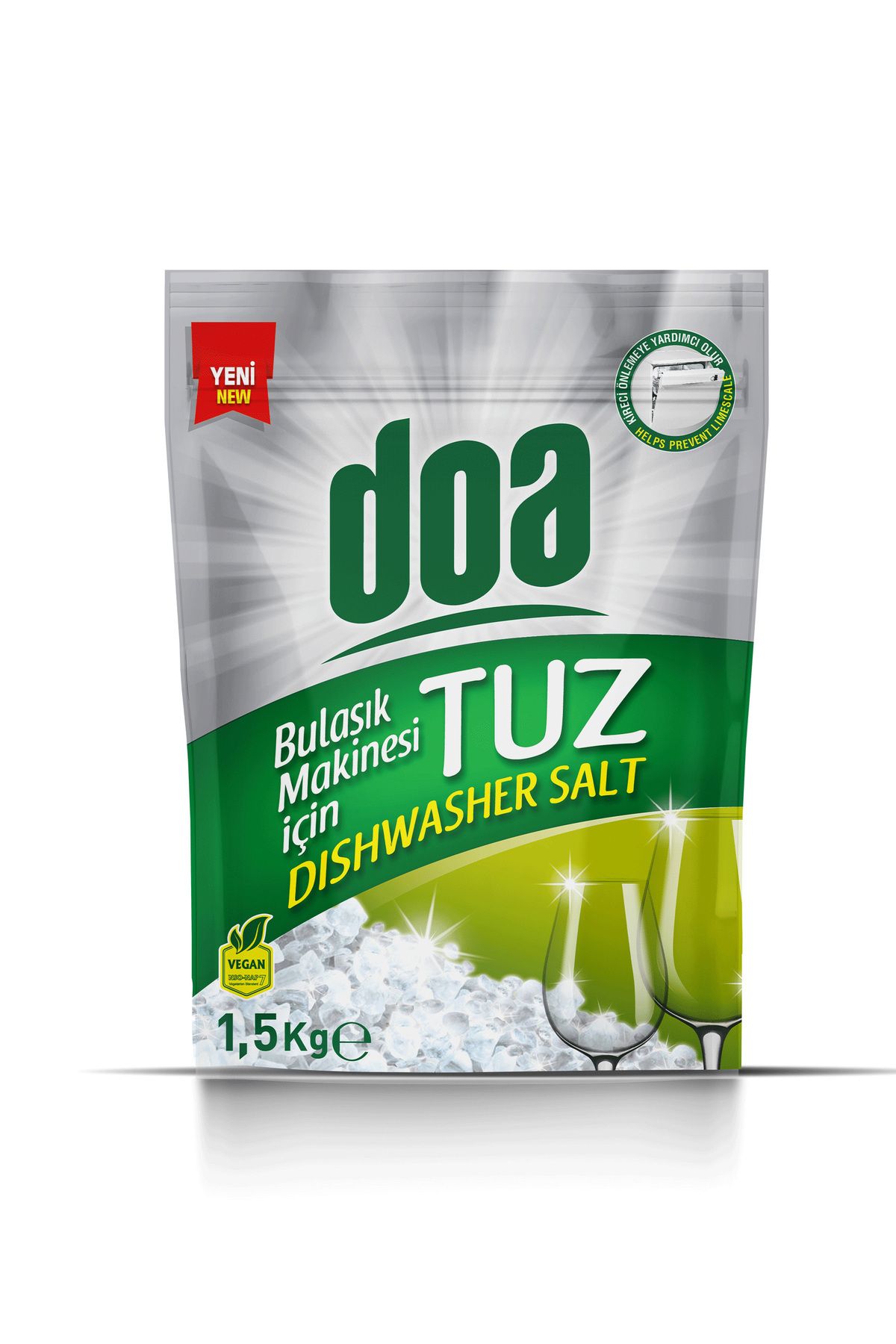 Bulaşık Makina Tuzu - Doypack / 1,5 Kg