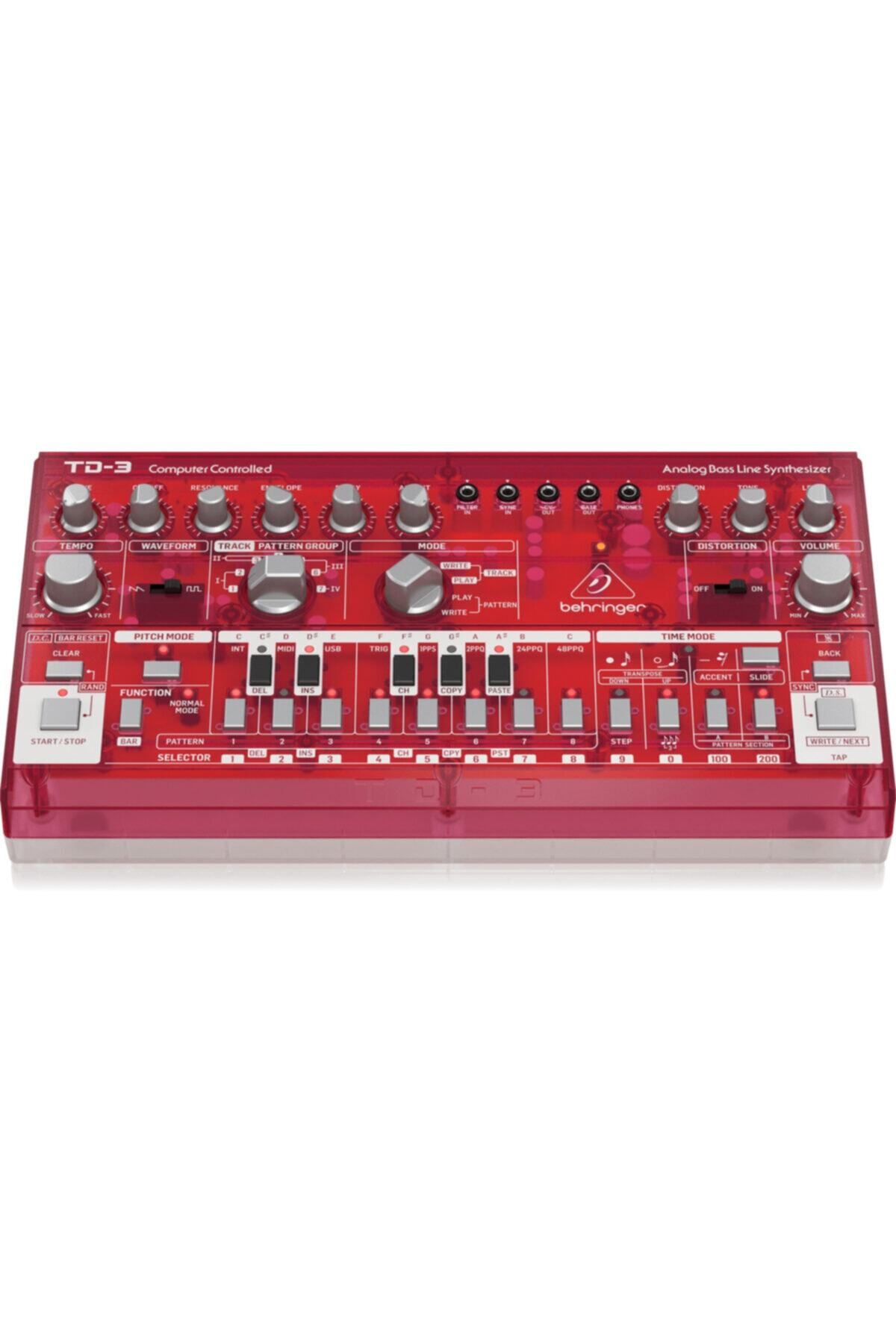 Td-3-sb / Analog Synthesizer (KIRMIZI)