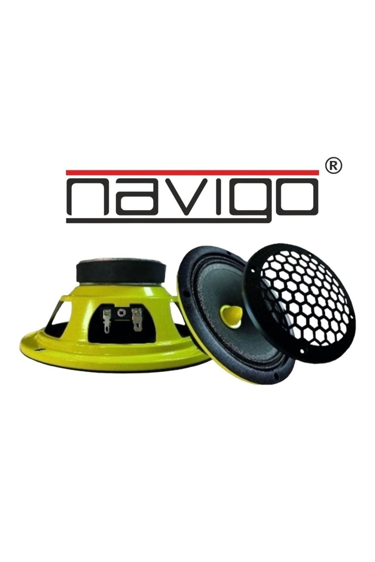 Navigo 16 Cm 880 Watt 135 Rms Profesyonel Midrange Kapaklı Takım/set.