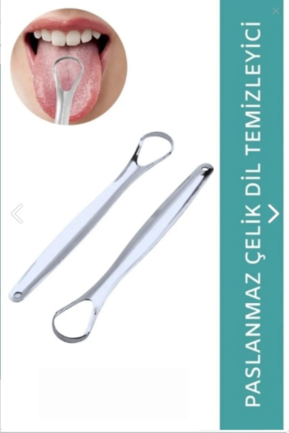 Dil Temizleme Aparatı Dil Kazıma Çubuğu Temizleyici Kazıyıcı Sıyırıcı