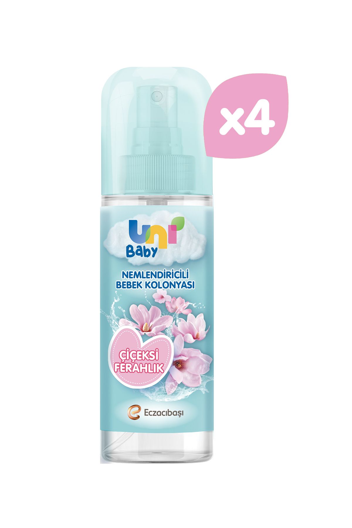 Kolonya Çiçeksi Kokular 150 ml X 4 Adet