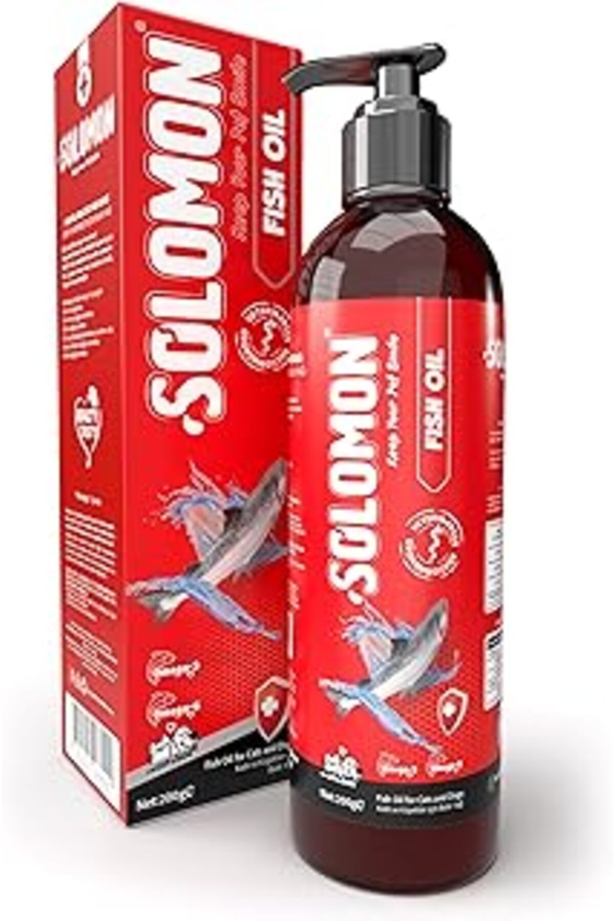 Fish Oil Ve Köpekler Omega 3 Ve 6 Içerikli Balık Yağı - Ve Köpekler Için Tüy Ve Genel Sağlık Destek