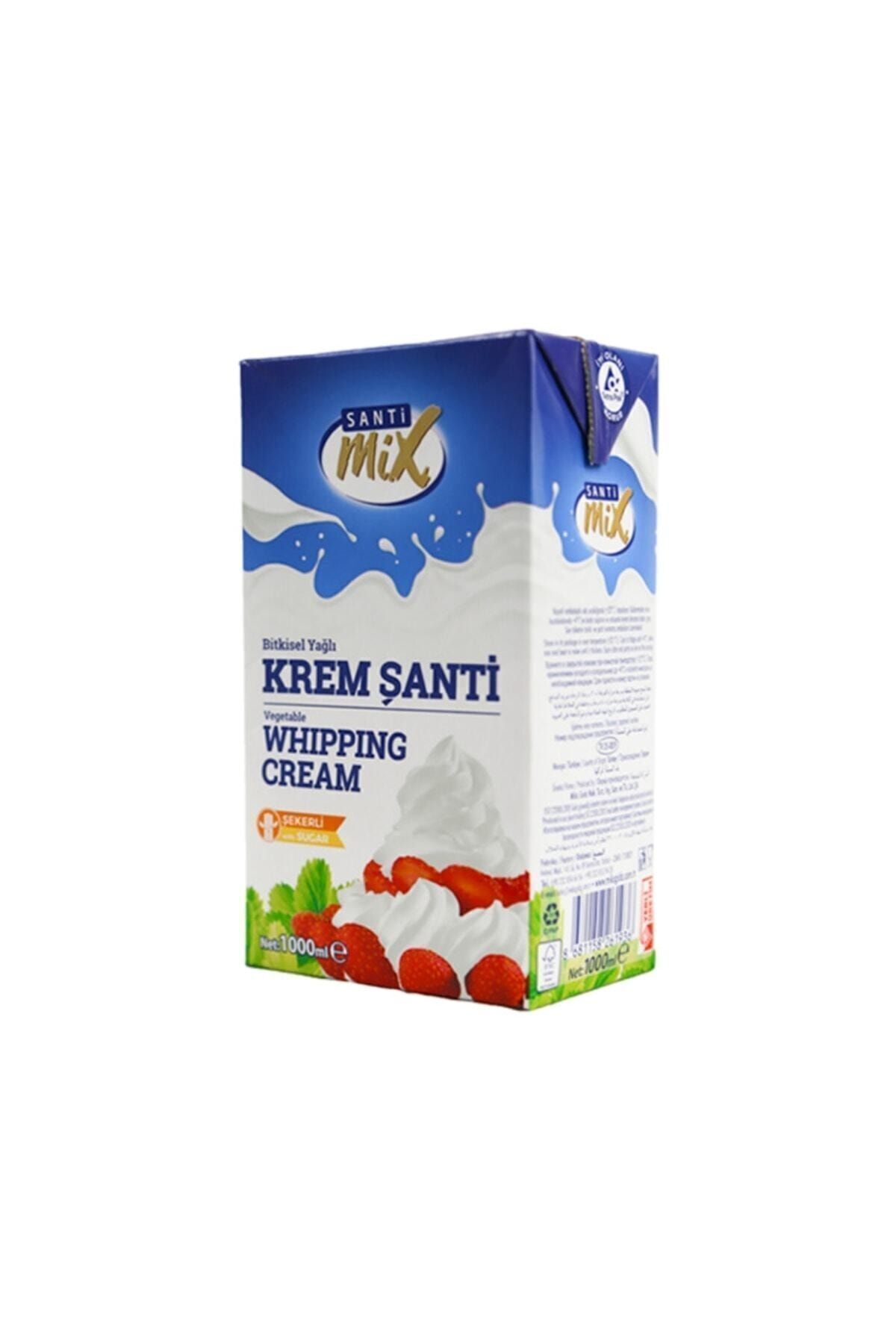 Bitkisel Şekerli Sıvı Krem Şanti