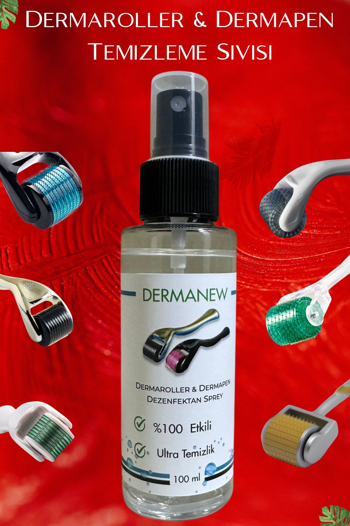 Dermaroller , Dermapen Dezenfektan Sıvısı 100 Ml