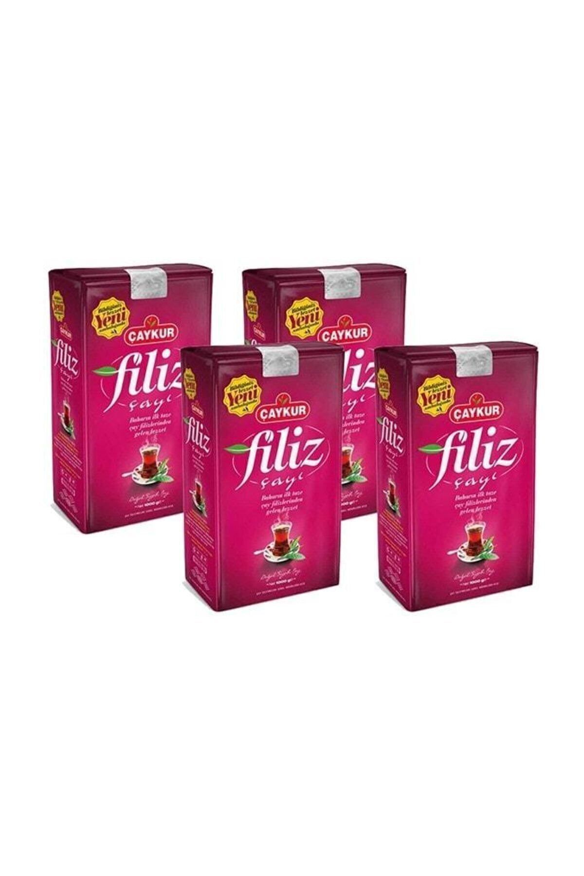 Filiz Siyah Dökme Çay 4 X 1 Kg