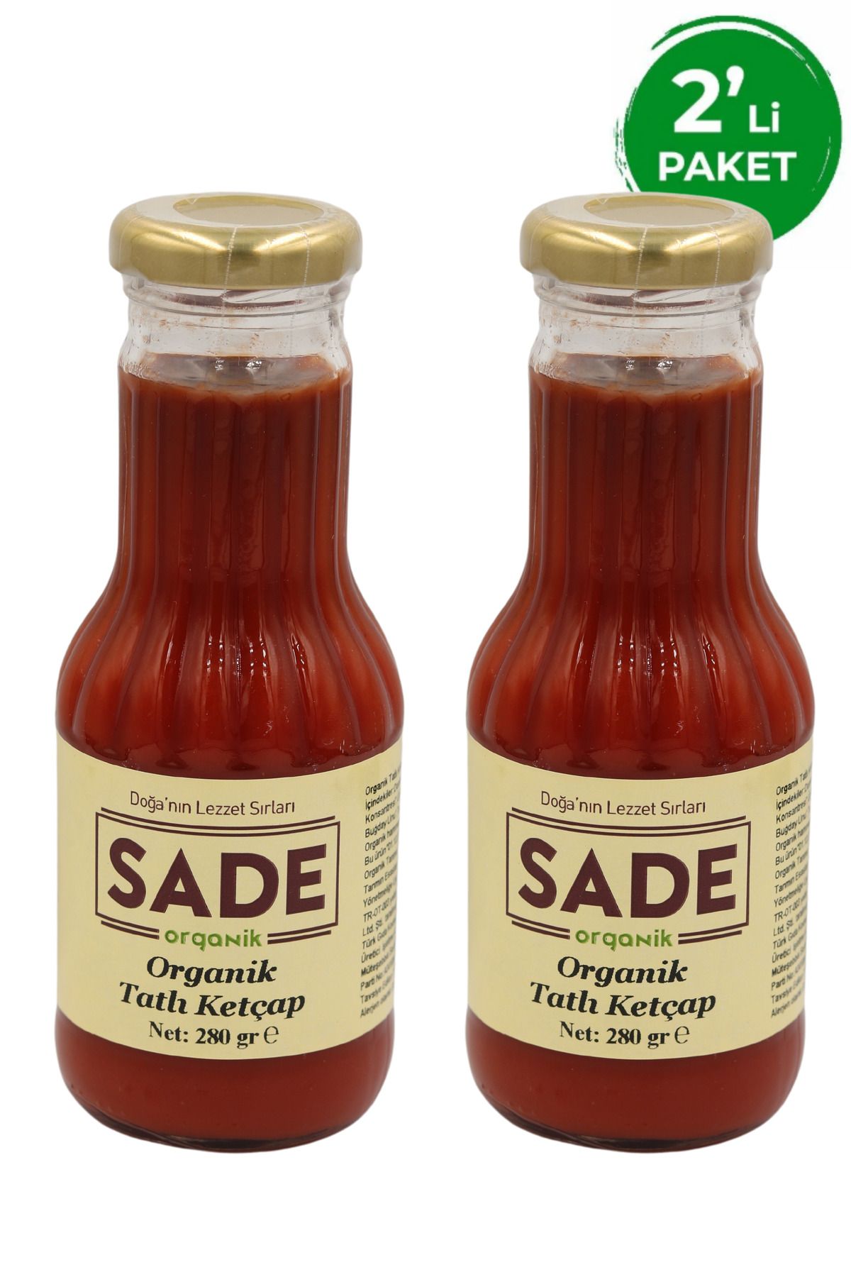 Tatlı Ketçap 2 Adet (2X280GR)