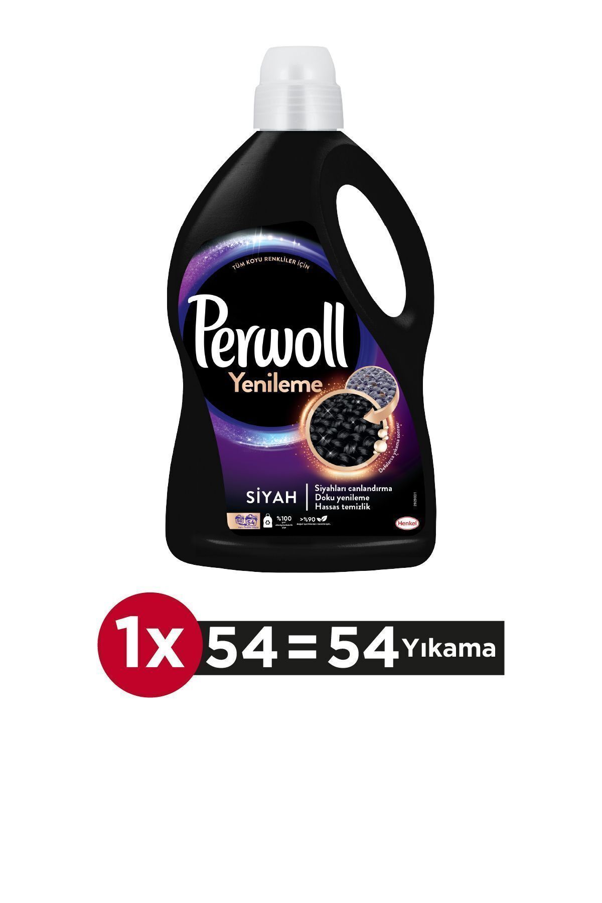 Geliştirilmiş Siyah Sıvı Çamaşır Deterjanı 2970 ml