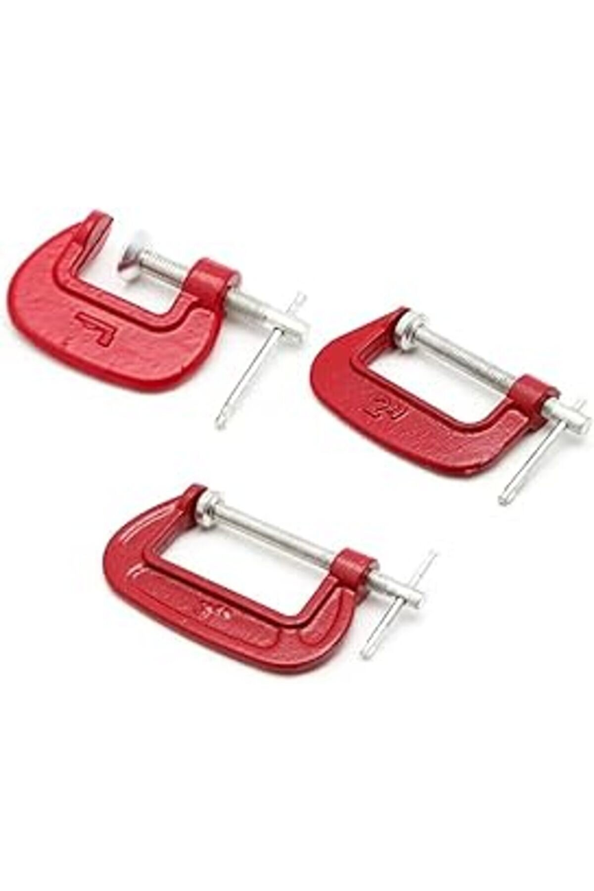 Ucuzlukevi 3'lü Mengene Sıkıştırma Aleti Işkence Hobi Seti 3 Farklı Boy