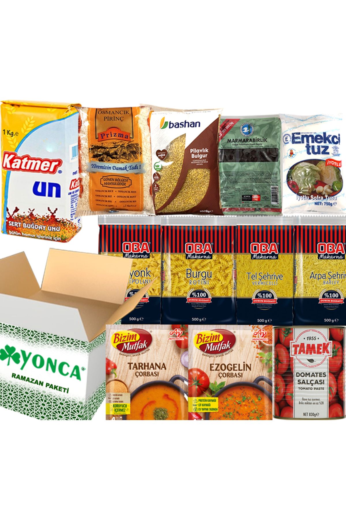 Ramazan Erzak Yardım Paketi Kolisi 12 Adet No:8