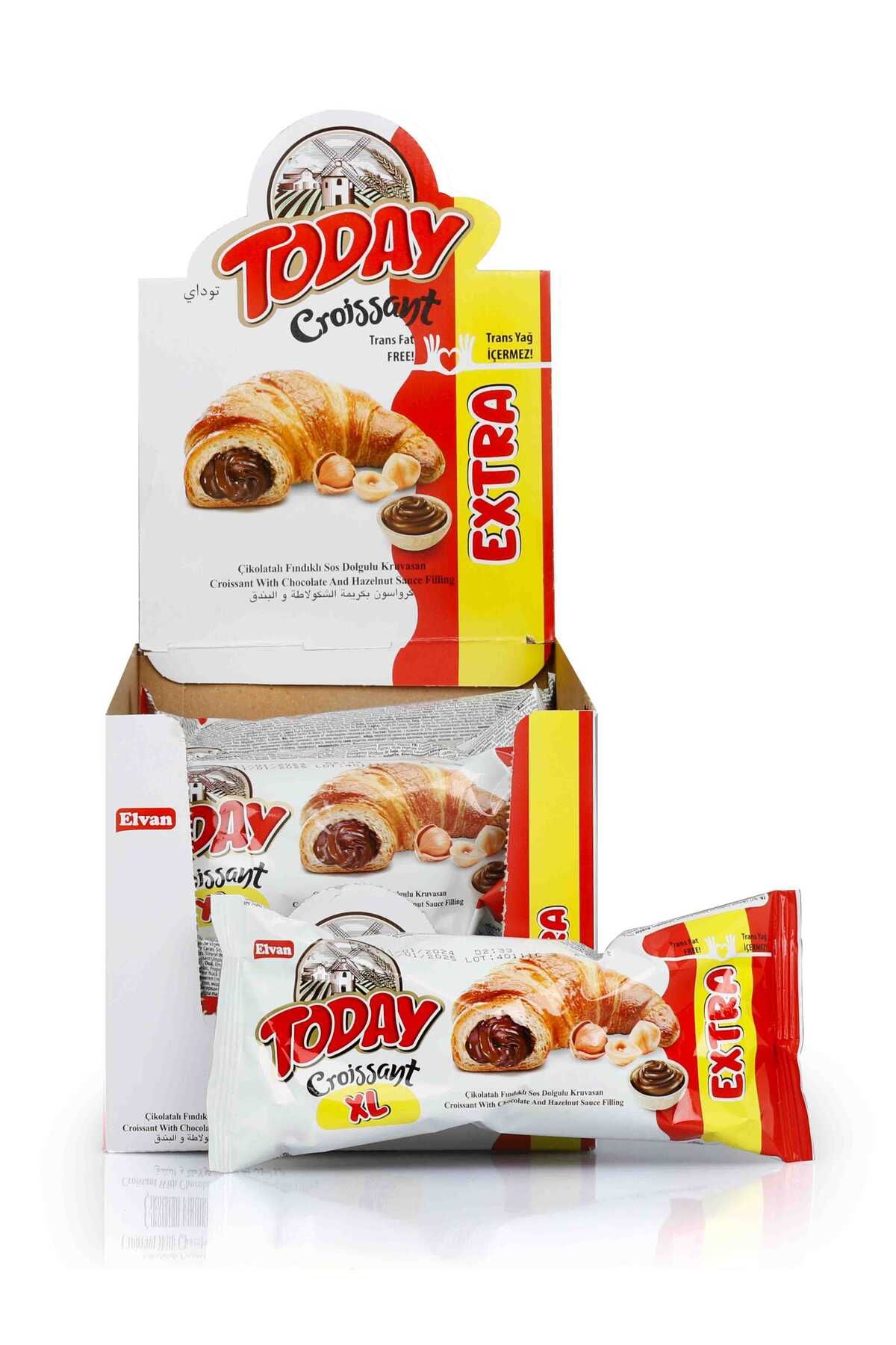 Today Kruvasan Çikolatalı 62 gr 12 Adet (1 KUTU)