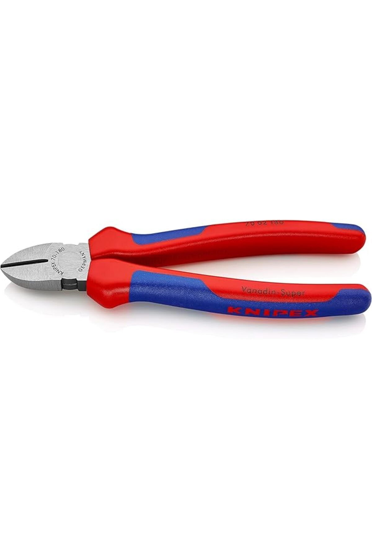 Knipex Yan Keskiler Siyah Attramentize, Çok Bileşenli Çeneler Ile 180 Mm 70 02 180