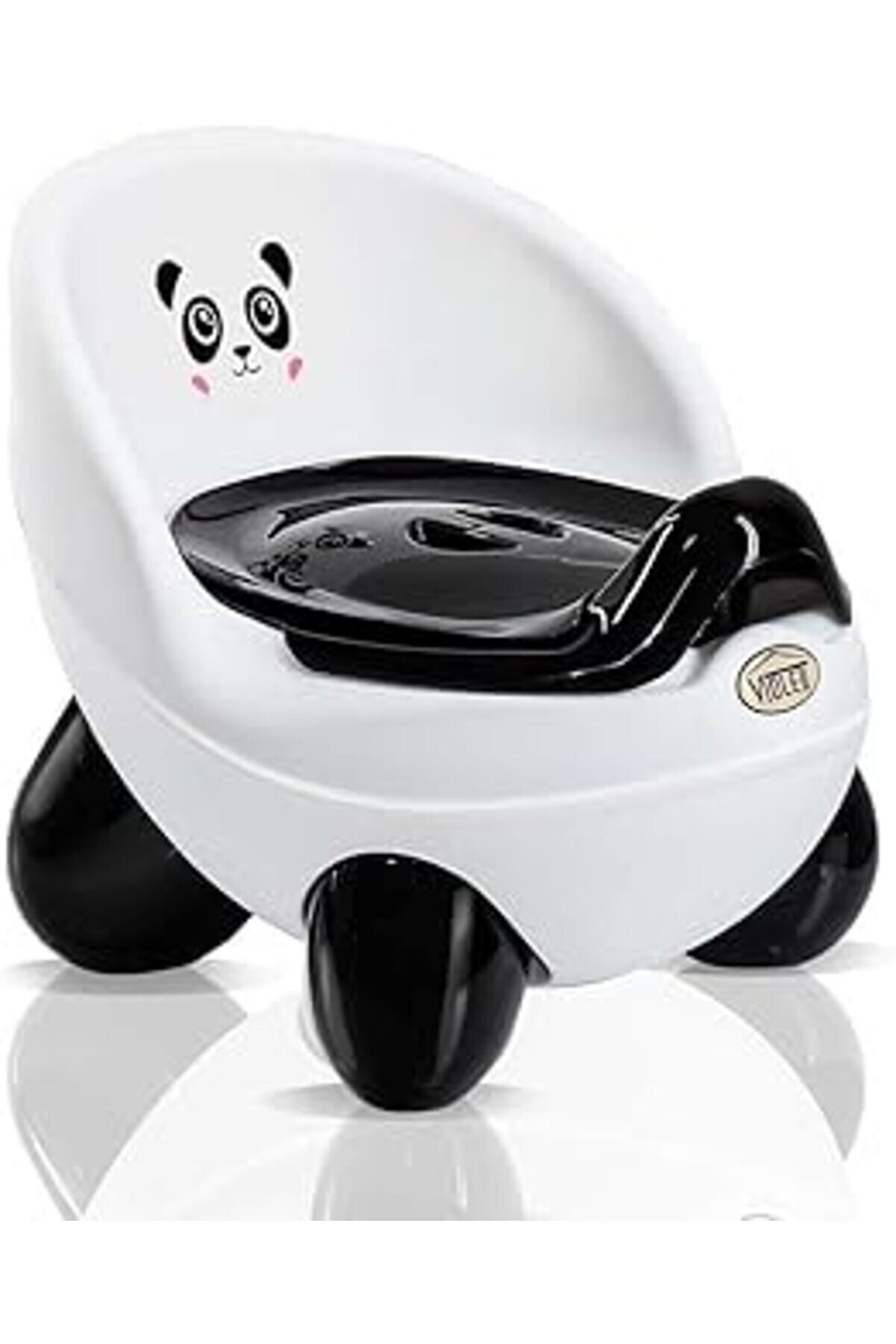 Violet Passion 0084 Panda Bebek Lazımlığı Beyaz