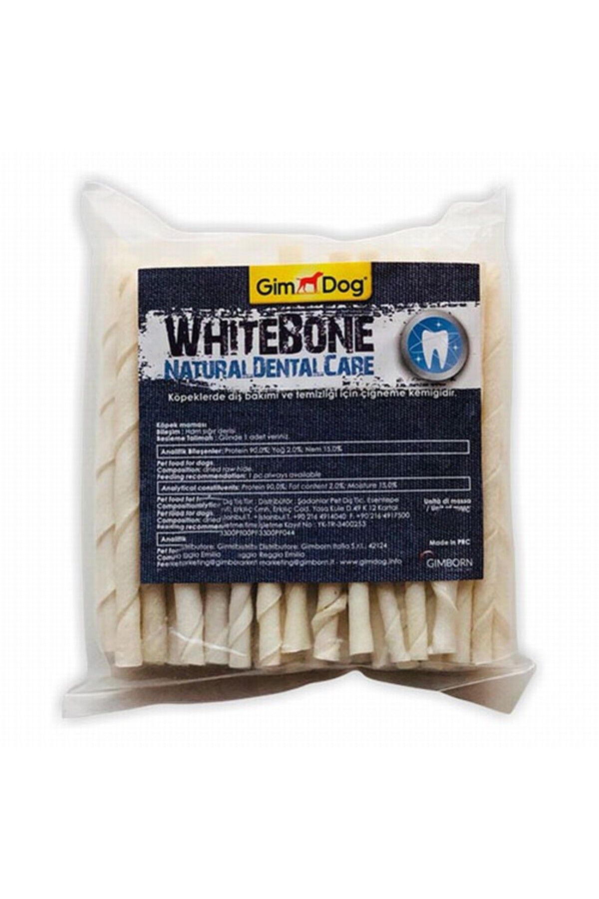 Chew Bone Sütlü Burgu Çubuk 50 Adet