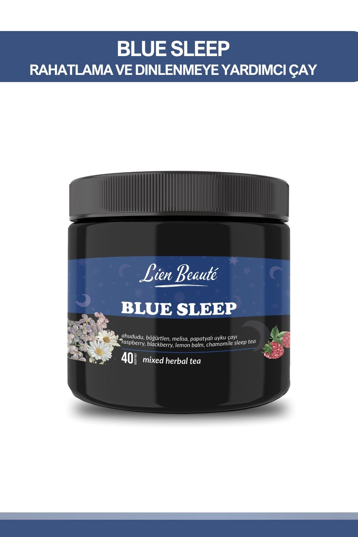 Blue Sleep Rahatlama Ve Sakinleşmeye Yardımcı Çay 40 Adet Süzen Poşet