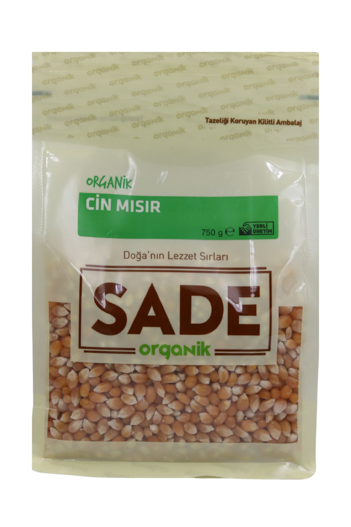 SADE ORGANİK CİN MISIR 750 GR