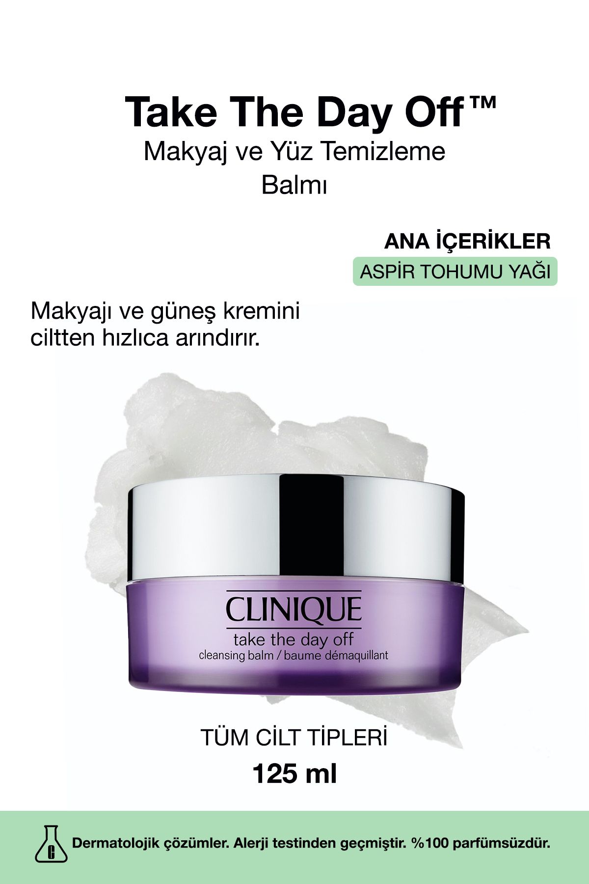 Take The Day Off™ Makyaj Ve Yüz Temizleme Balmı 125ml | Göz Ve Yüz Makyajı, Güneş Kremi, Kir