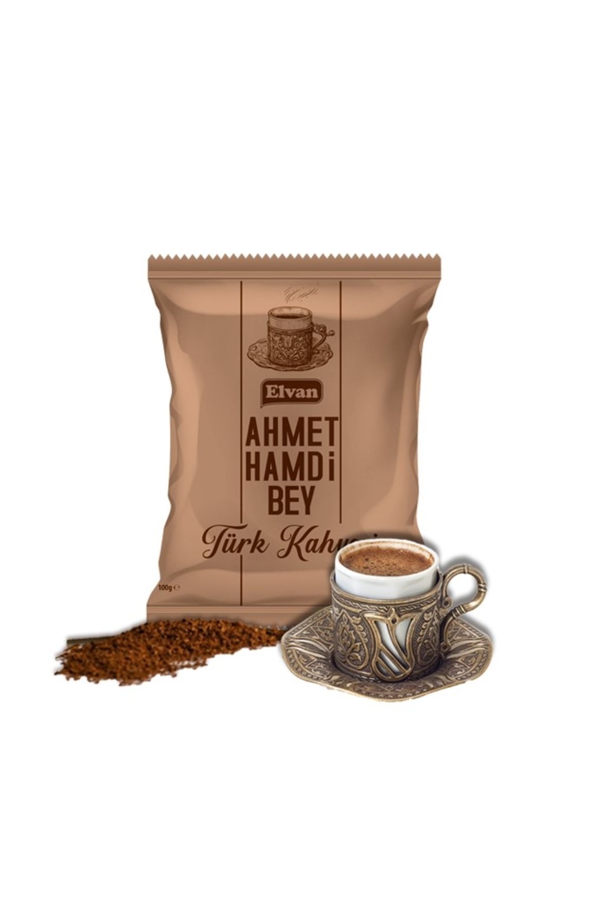 Ahmet Hamdi Bey Türk Kahvesi 100 Gr. (1 Paket)