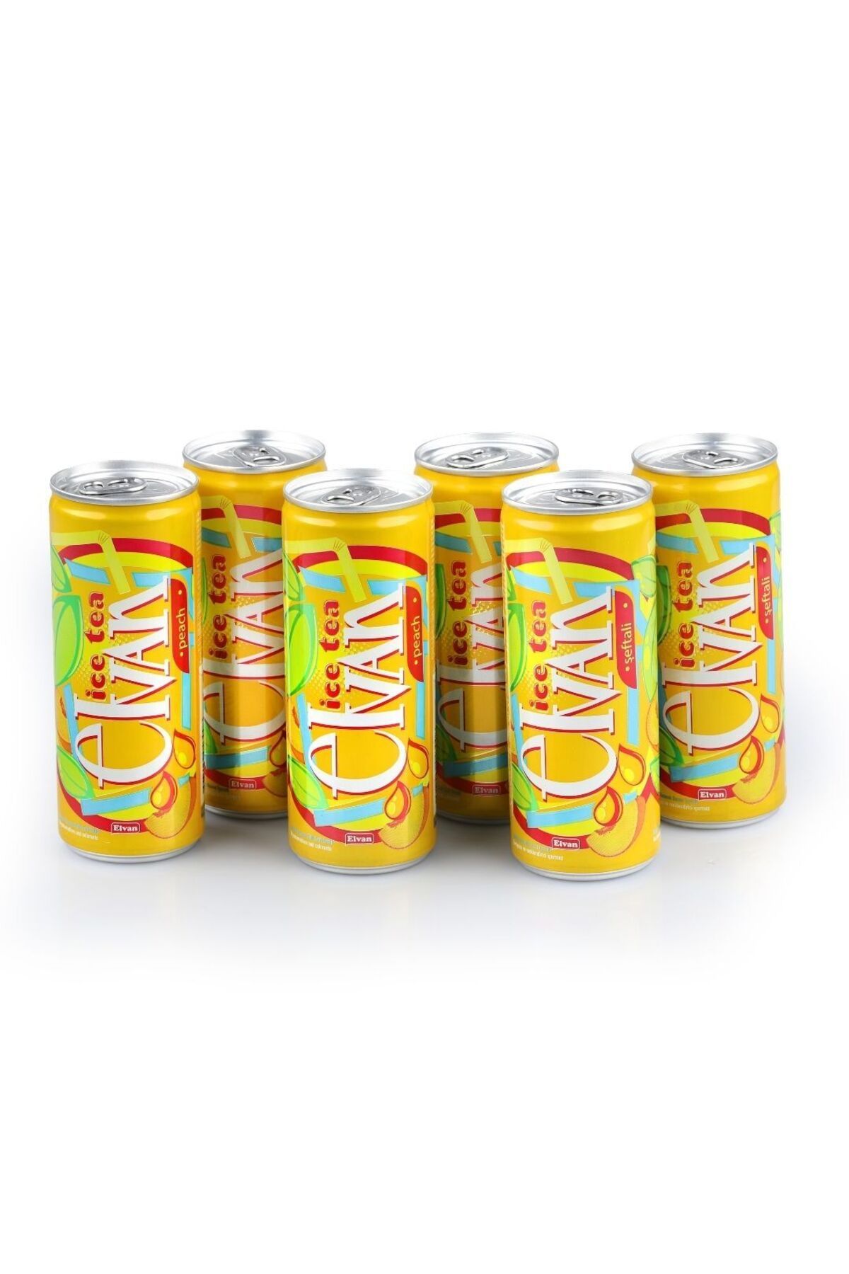 Ice Tea Teneke Kutu Şeftali Aromalı Soğuk Çay 6lı Paket 250 ml