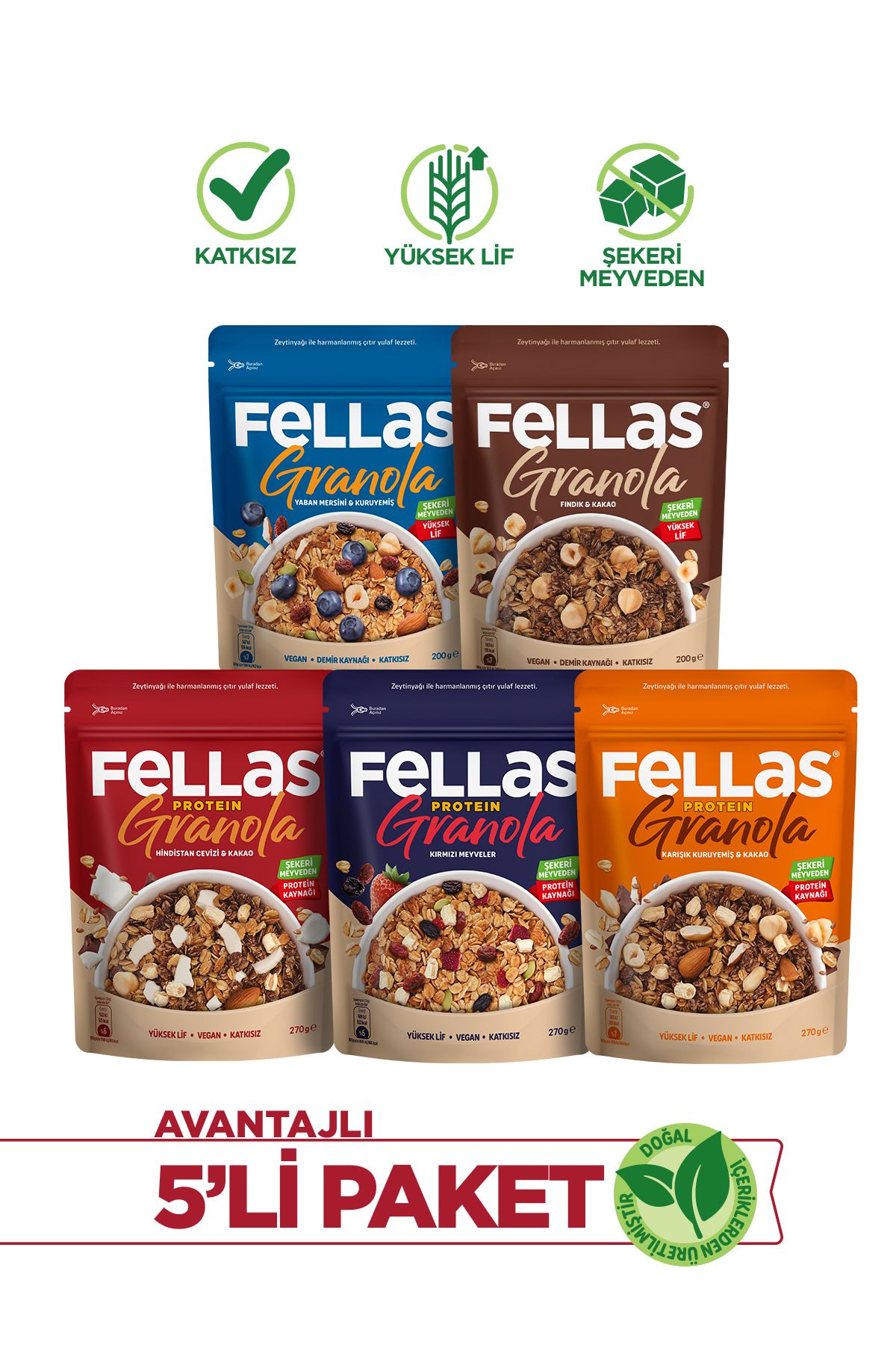 Granola Süper 5'li Paket