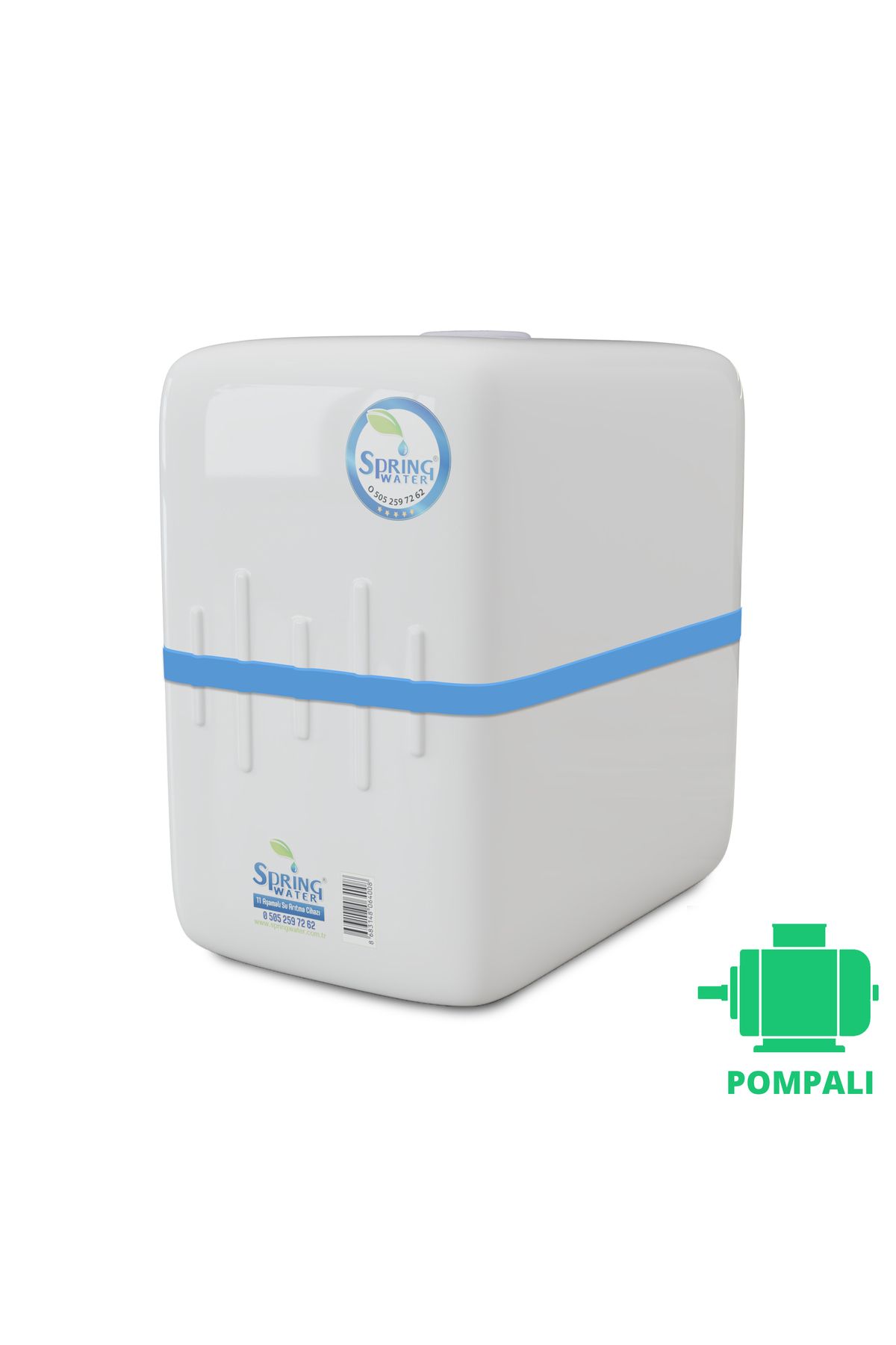 11 Aşama 12 Litre Pompalı Su Arıtma Cihazı