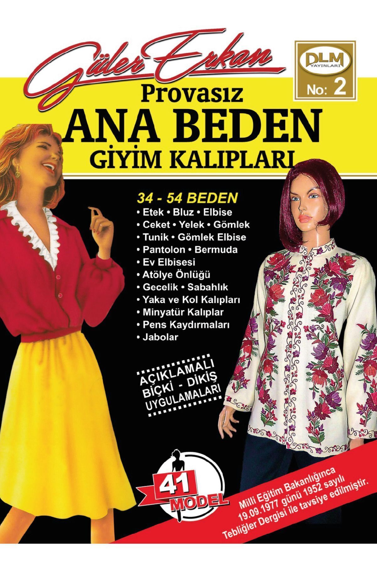 Güler Erkan Provasız Ana Beden Giyim Kalıpları