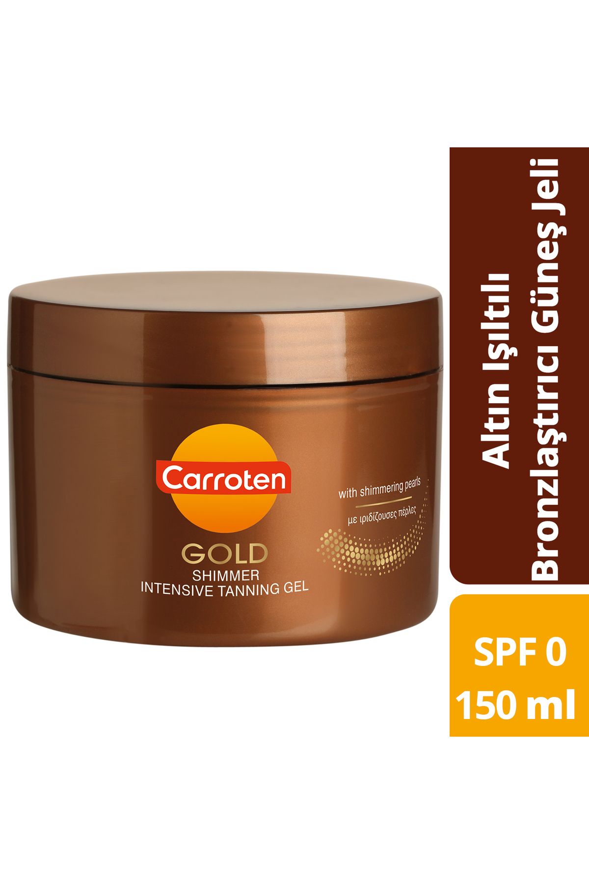 Gold Shimmer Tanning Spf'siz Altın Işıltılı Bronzlaştırıcı Güneş Jeli 150ml