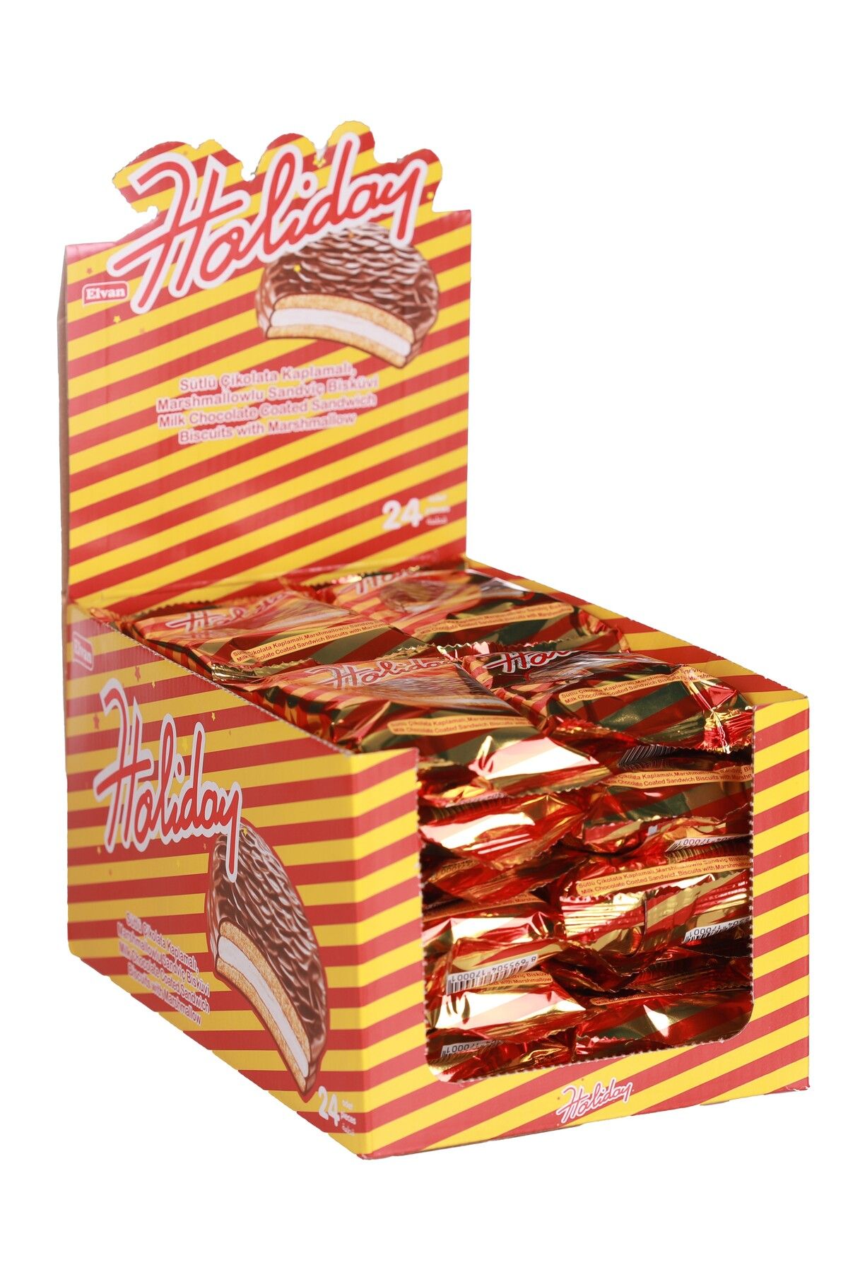 Holiday Sade Sandviç Bisküvi 30 Gr. 24 Lü (1 PAKET)