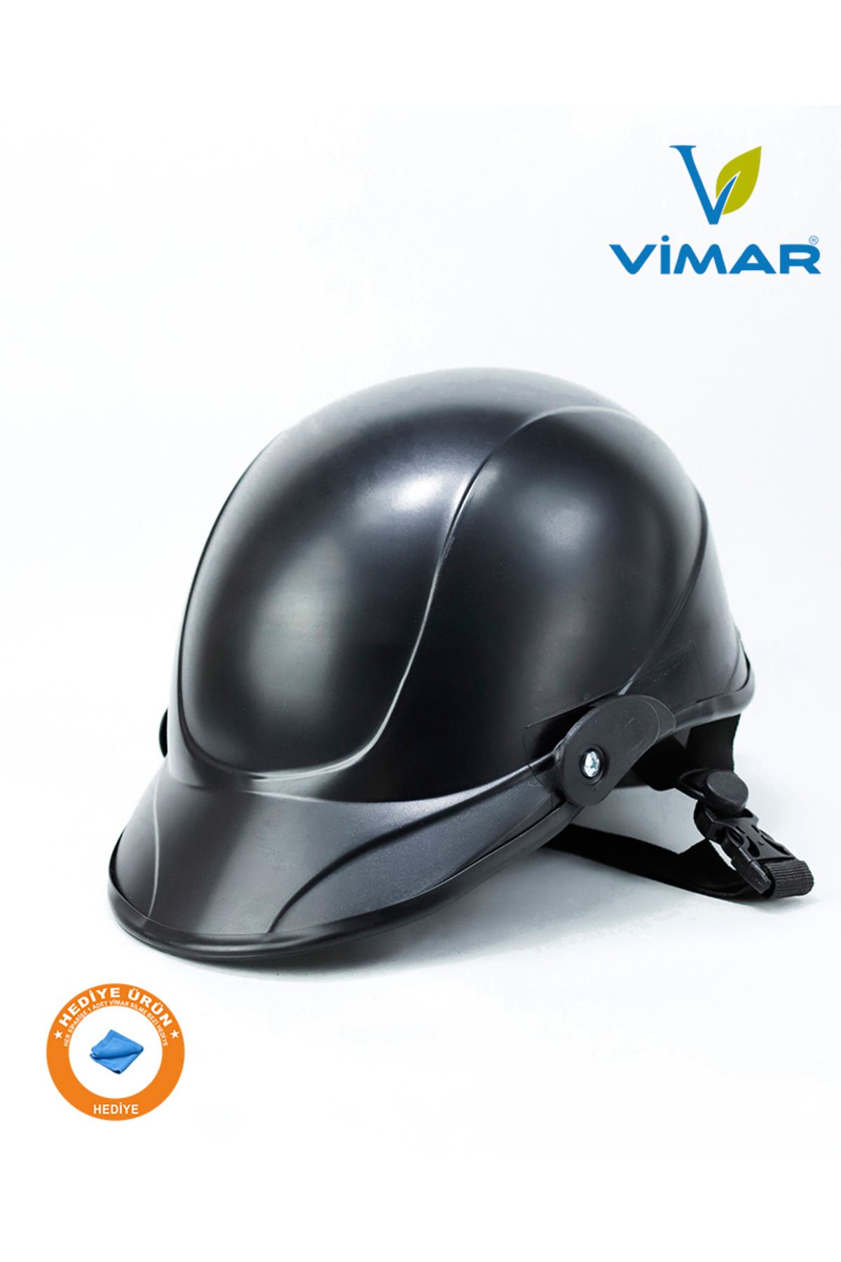 Jokey Kask Siyah Motosiklet & Bisiklet Kaskı (YARİM KASK ULTRA DAYANIKLI YERLİ ÜRETİM)